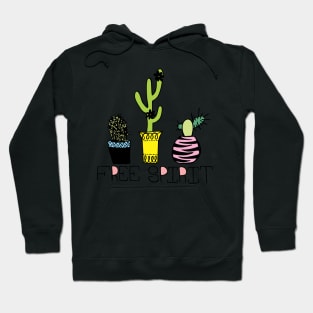 Free Spirit with Cactus Hoodie